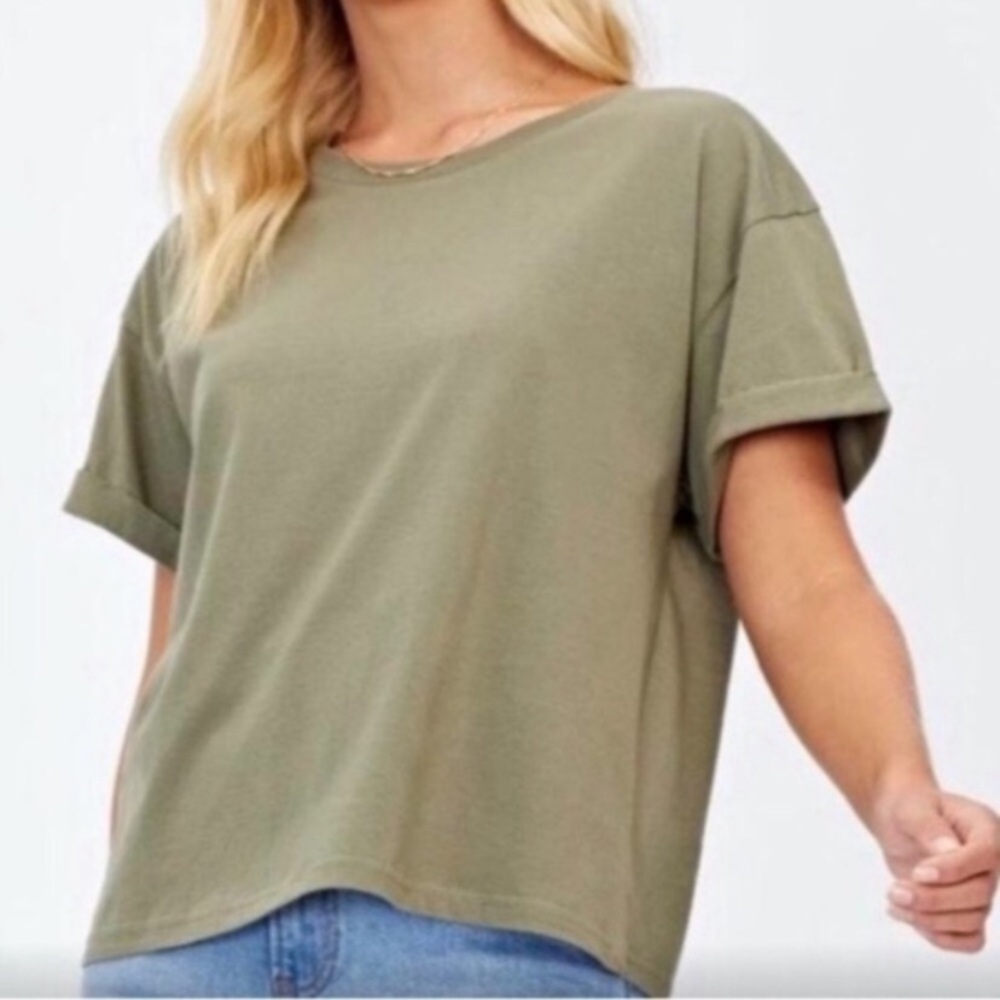 Glassons • Green Oversized T-shirt